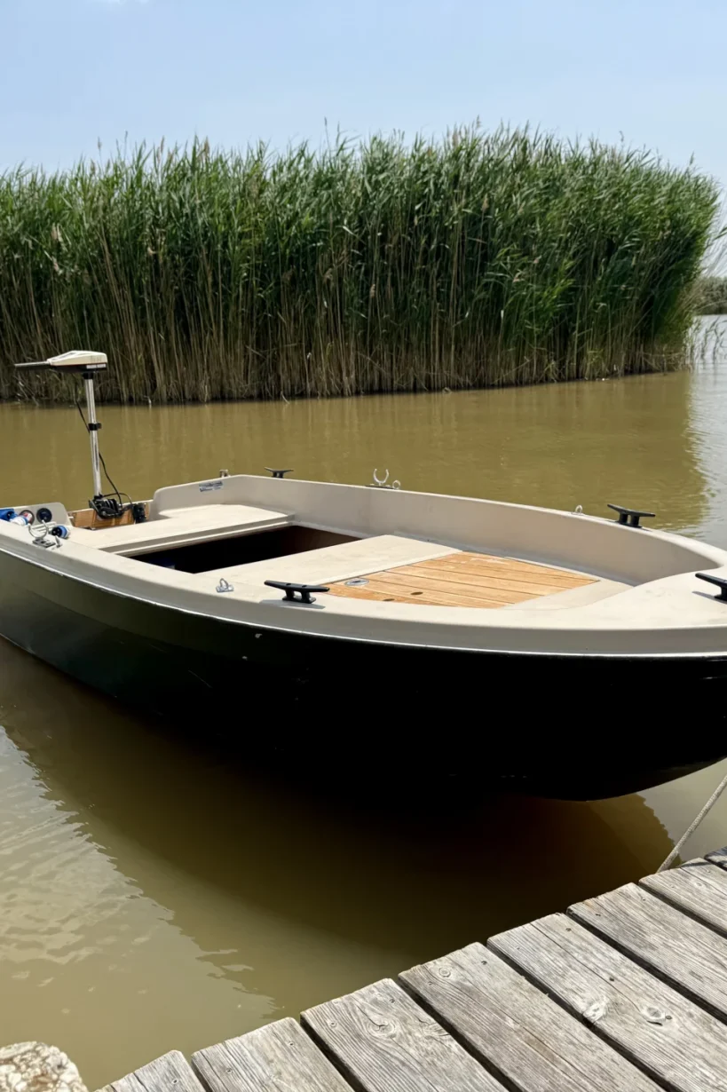 Elektroboot inklusive Seeh&uuml;tte Neusiedlersee